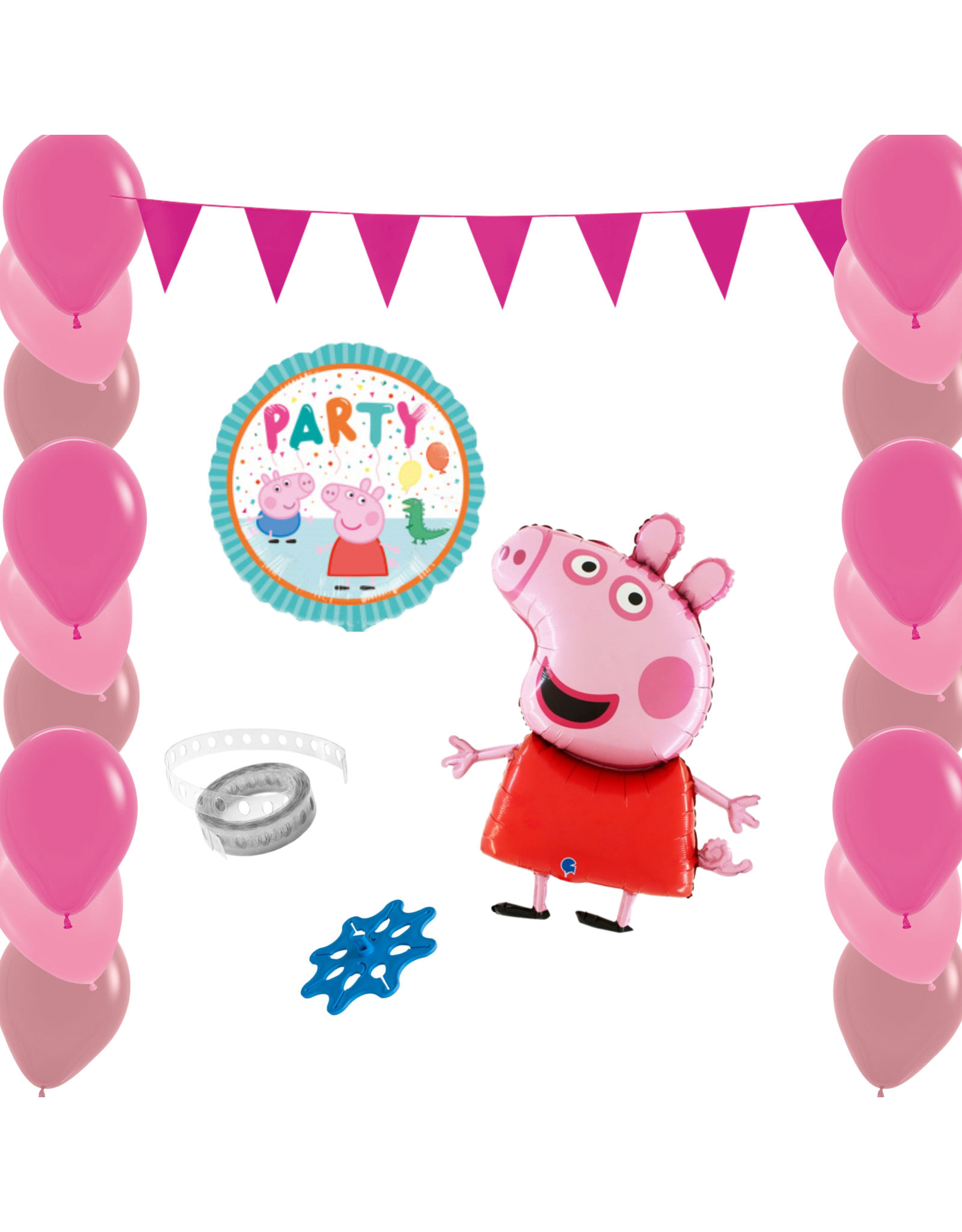 WOW partypakket | peppa pig ballonnen pakket