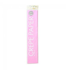 Crepe papier: licht roze