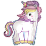 Unicorn folieballon XXL