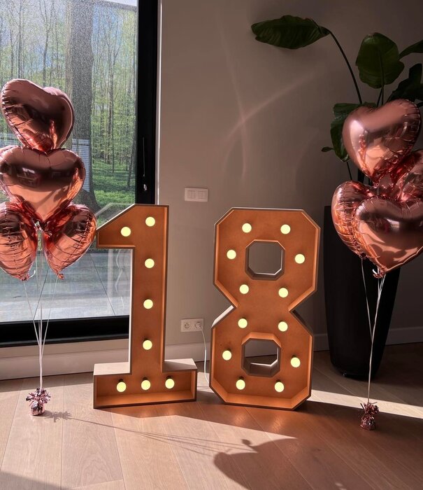 Huur lichtcijfers/letters