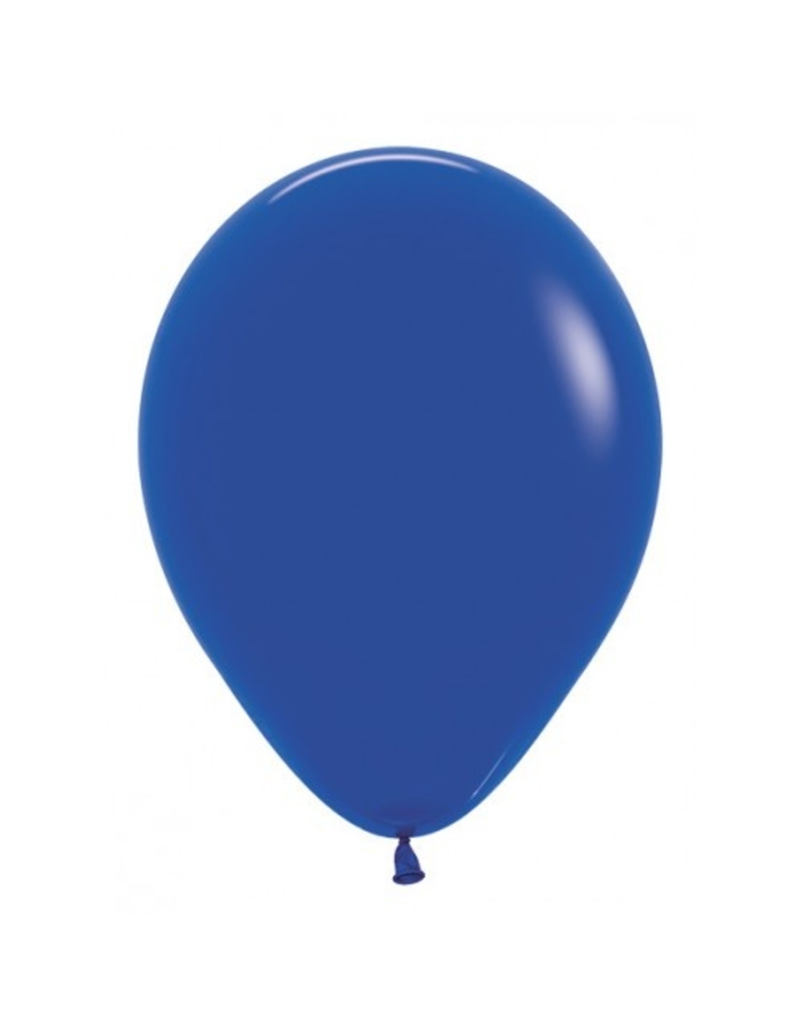 10x latex ballon royal blauw | 30 cm