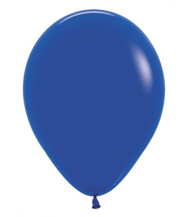 10x latex ballon royal blauw | 30 cm
