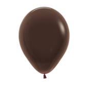 10x latex ballon chocolade bruin | 30 cm