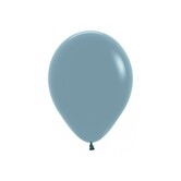 10x latex ballon pastel dusk blauw | 30 cm