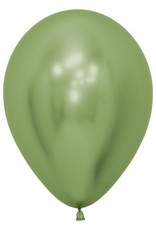 10x latex ballon reflex lime groen | 30 cm