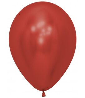 10x latex ballon reflex rood | 30 cm