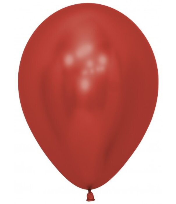 10x latex ballon reflex rood | 30 cm