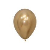 10x latex ballon reflex gold | 30 cm