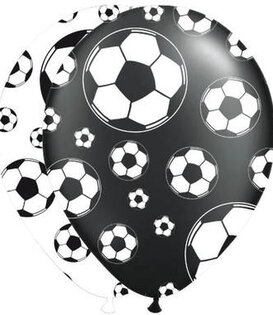 8x voetbal ballon 30cm