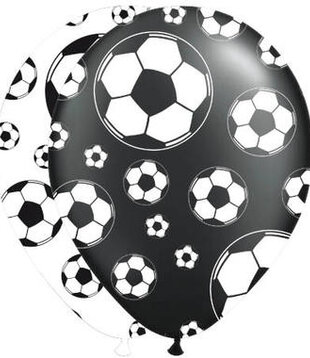 8x voetbal ballon 30cm