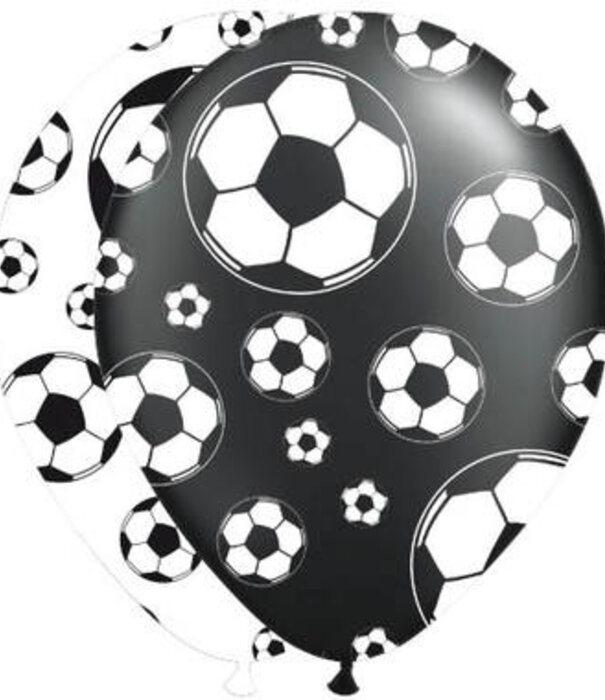 8x voetbal ballon 30cm