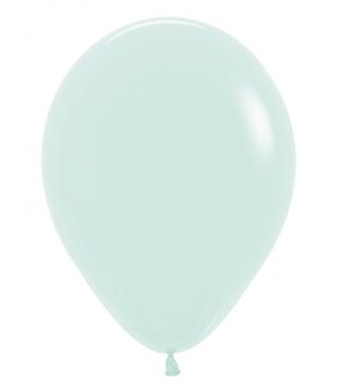 Latex ballon pastel mint groen | 10x