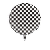 Folieballon Racing vlag 45cm