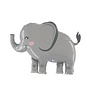XXL folieballon olifant