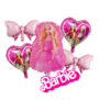 Barbie folieballonnen set 5 stuks
