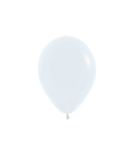 10x mini ballon wit