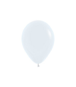 10x mini ballon wit