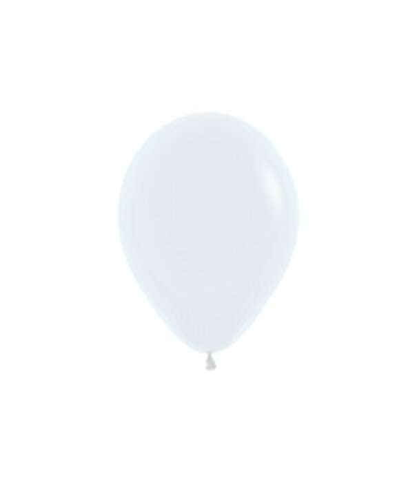 10x mini ballon wit