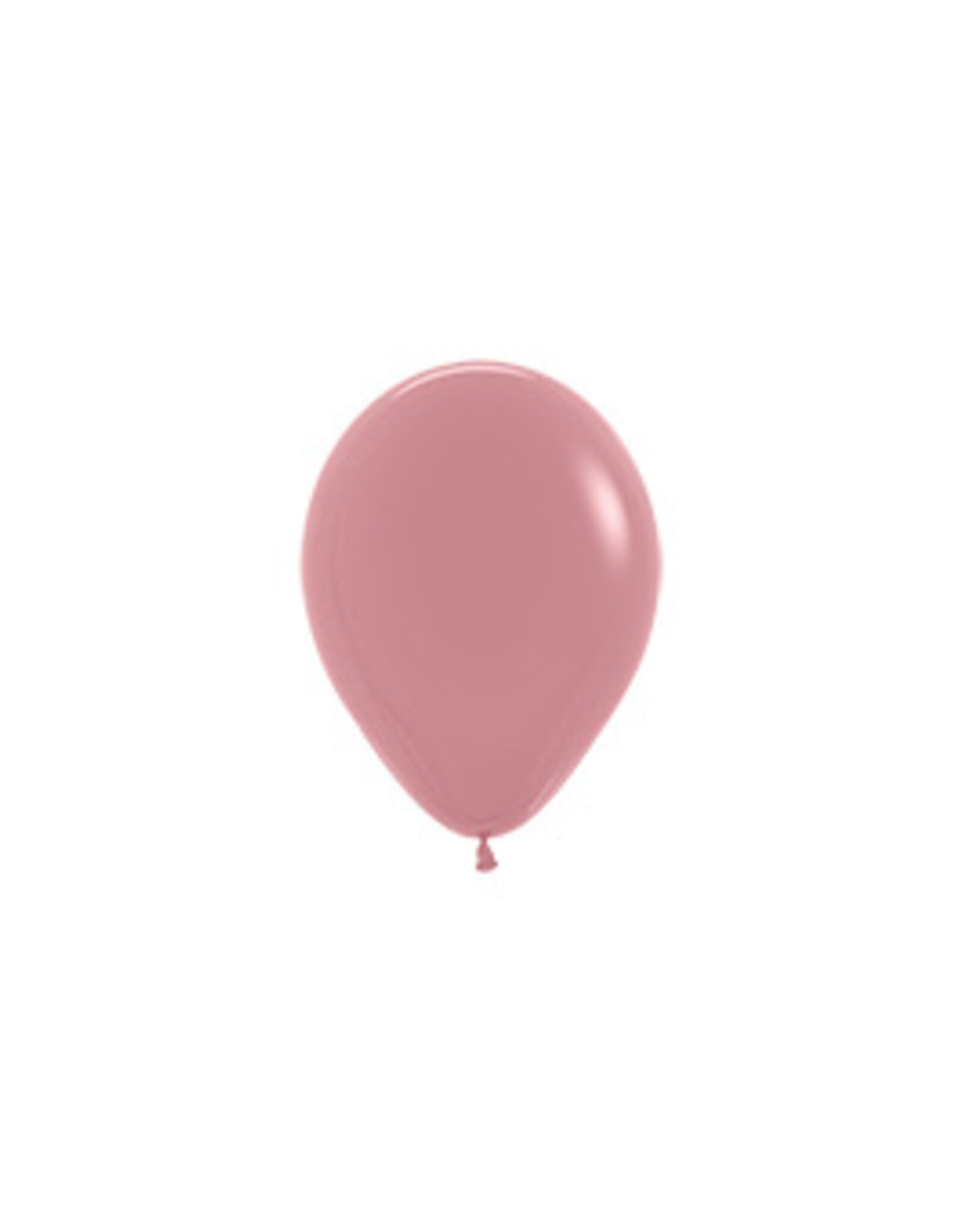 10x mini ballon oud roze