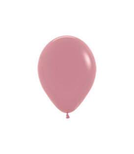 10x mini ballon oud roze