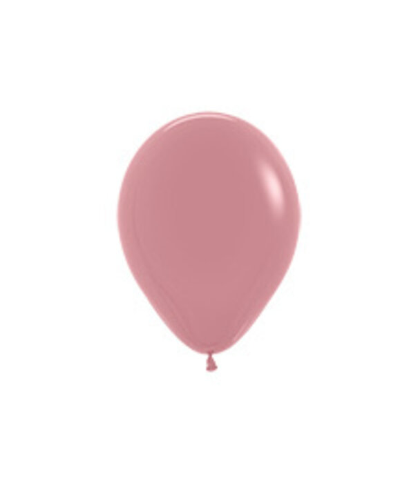 10x mini ballon oud roze