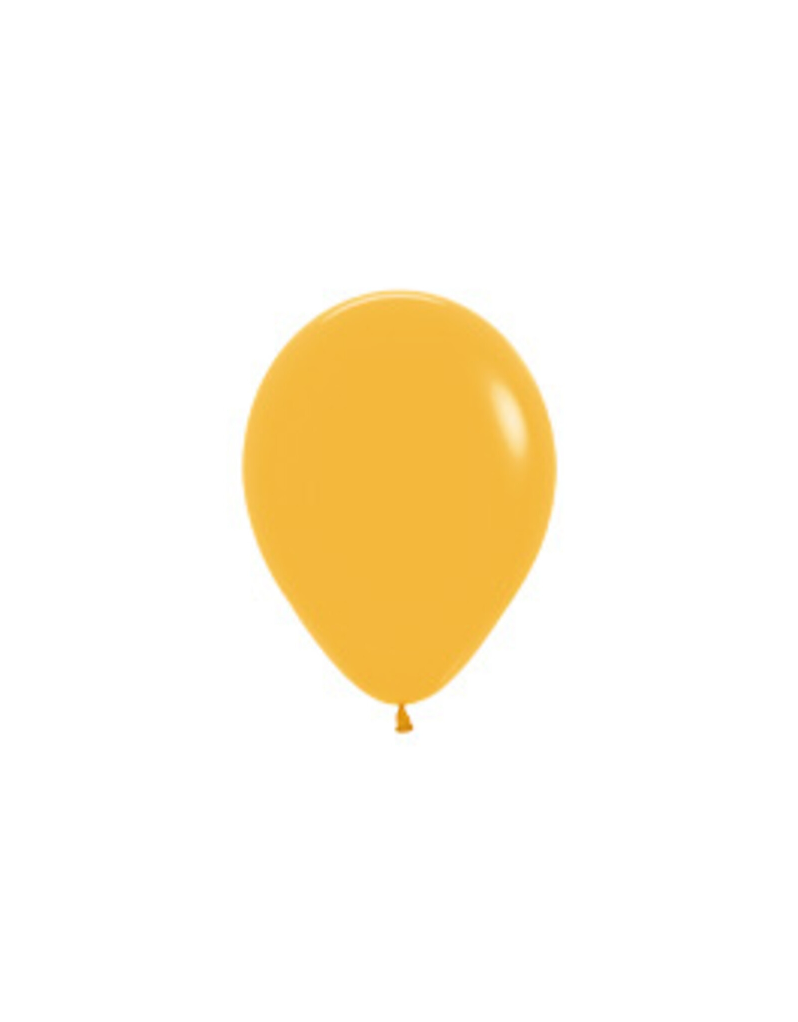 10x mini ballon | mosterd geel