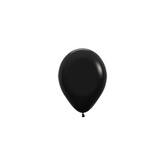 10x mini ballon | zwart