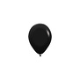 10x mini ballon | zwart