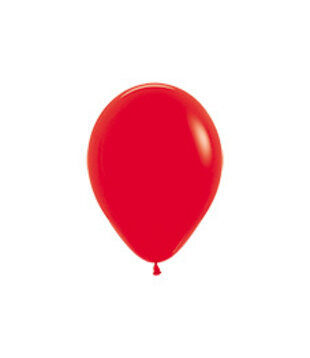 10x mini ballon | rood