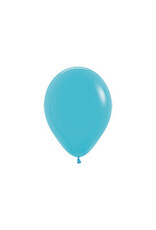 10x mini ballon | Carribean blauw
