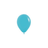 10x mini ballon | Carribean blauw