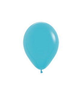 10x mini ballon | Carribean blauw