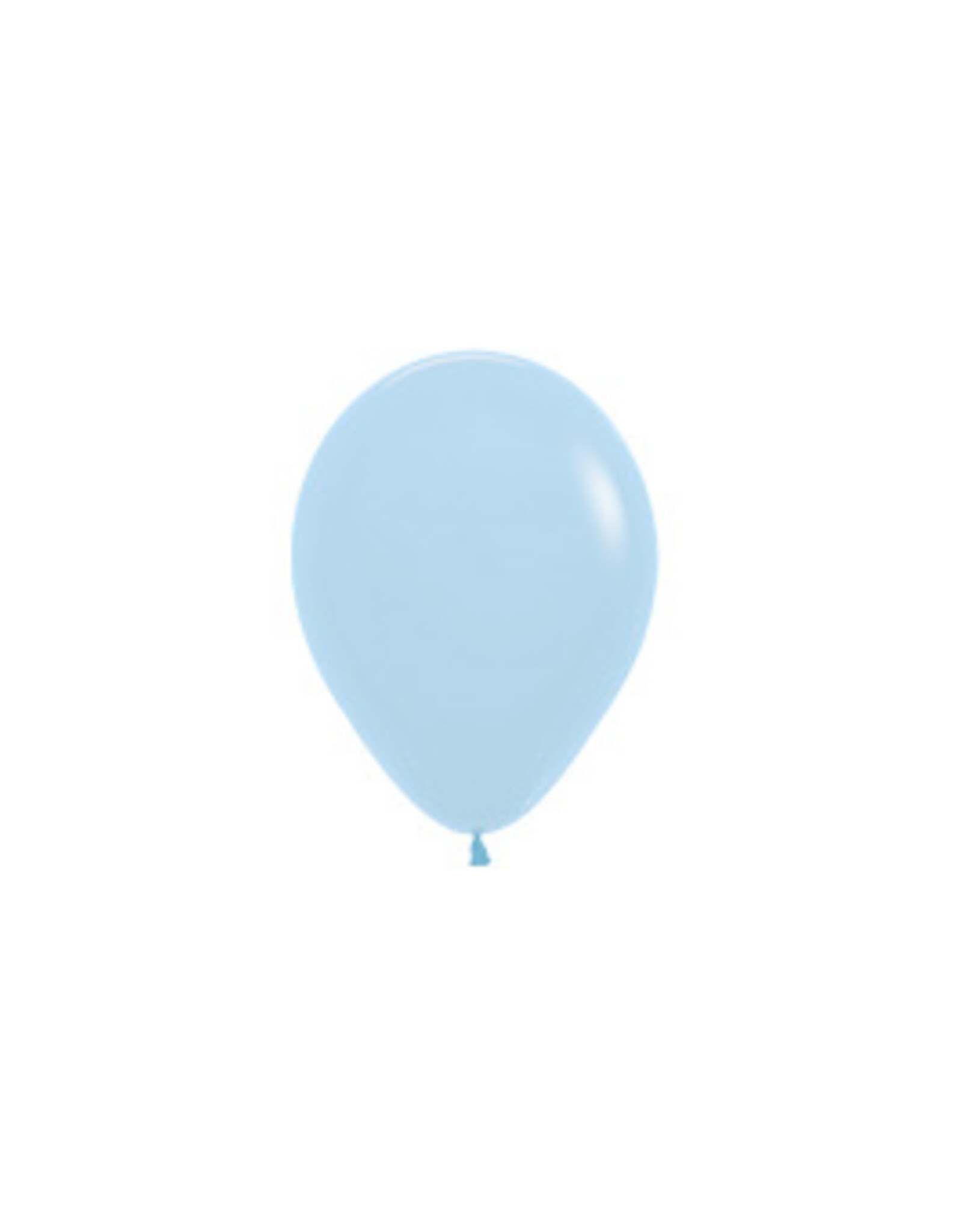 10x mini ballon | Pastel blauw