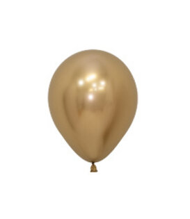 10x mini ballon | Reflex goud