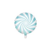 Folieballon snoepjes blauw 45cm