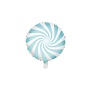 Folieballon snoepjes blauw 45cm