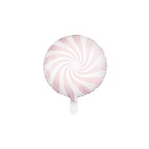 Folieballon snoepjes roze 45cm