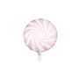 Folieballon snoepjes roze 45cm