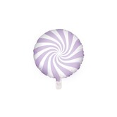 Folieballon snoepjes lila 45 cm