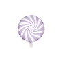 Folieballon snoepjes lila 45 cm