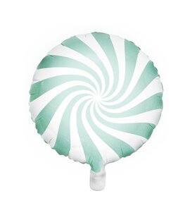 Folieballon snoepjes mint 45cm