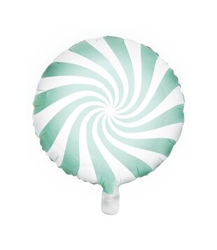 Folieballon snoepjes mint 45cm