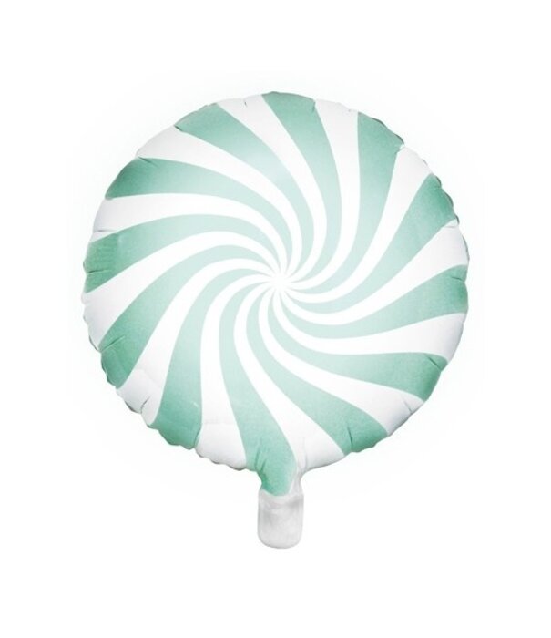 Folieballon snoepjes mint 45cm