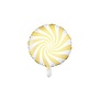 Folieballon snoepjes geel 45cm