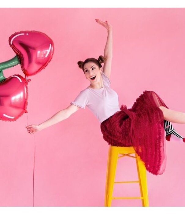 Folieballon Cherry