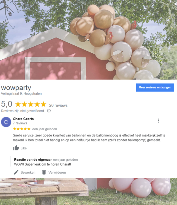Ballonnenboog Boerderij