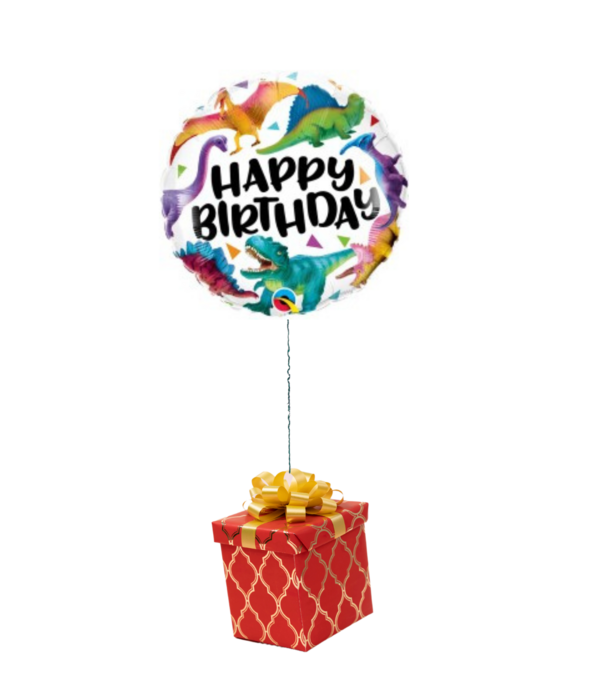 Ballonnenpost | Dino happy birthday