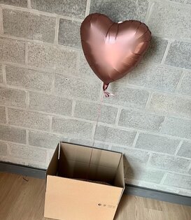 Ballonnenpost | Valentijn met chocolade