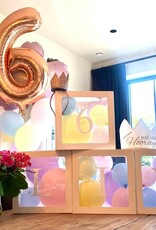 Ballonnenblokken met naam |  pastel