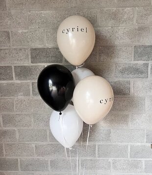 Latex ballonnen met naam (50 stuks)